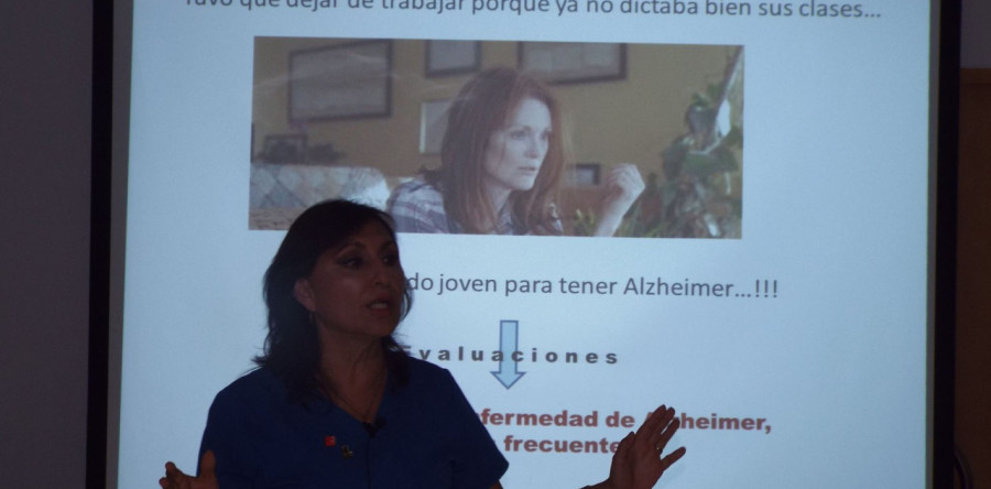 El Alzheimer prematuro fue el tema de la primera conferencia del año de la APEAD.